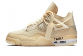 AIR JORDAN 4 X OFF-WHITE SAIL [CV9388-100]