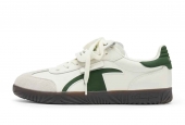 CHAMPION ESSENTIALS CHAMP T-TRAINER WHITE/GREEN  [U4CFCTM14N1]