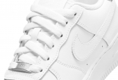 NIKE AIR FORCE 1 LOW LE TRIPLE WHITE (GS) [FV5951-111]