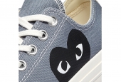 CHUCK TAYLOR ALL-STAR 70 OXCOMME DES GARCONS PLAY GREY [171849C]