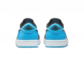 AIR JORDAN 1 LOW OG BLACK DARK POWDER BLUE [CZ0790-104]