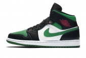 AIR JORDAN 1 MID PINE GREEN MEN [554724-067]