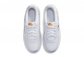 AIR FORCE 1 MULTI SWOOSH WHITE ORANGE GS [DV7141-100]