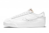BLAZER LOW PLATFORM TRIPLE WHITE [DJ0292-100]