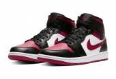 AIR JORDAN 1 MID BRED TOE MEN [554724-066]