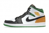 AIR JORDAN 1 MID SE OAKLAND [852542-101]