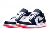 AIR JORDAN 1 LOW OBSIDIAN EMBER GLOW [553558-481]