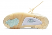 AIR JORDAN 4 X OFF-WHITE SAIL [CV9388-100]