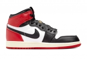 AIR JORDAN 1 HIGH RETRO OG BLACK TOE REIMAGINED GS [FD1437-106]