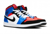 AIR JORDAN 1 MID TOP 3 [554724-124]