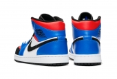 AIR JORDAN 1 MID TOP 3 [554724-124]