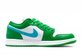 AIR JORDAN 1 LOWLUCKY GREEN AQUATONE [DC0774-304]