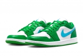 AIR JORDAN 1 LOWLUCKY GREEN AQUATONE [DC0774-304]