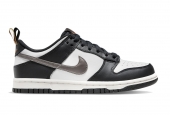 DUNK LOW BLACK WHITE METALLIC [DH9764-001]