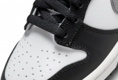 DUNK LOW BLACK WHITE METALLIC [DH9764-001]