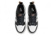 DUNK LOW BLACK WHITE METALLIC [DH9764-001]