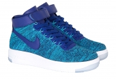 AIR FORCE 1 FLYNIT BLUE LAGOON [818018-400]