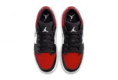 AIR JORDAN 1 LOW BRED TOE GS [553560-612]