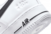 AIR FORCE 1 '07 LV8 40TH ANNIVERSARY WHITE BLACK [DQ7658-100]