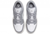 AIR JORDAN 1 LOW VINTAGE GREY GS [553560-053]