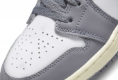 AIR JORDAN 1 LOW VINTAGE GREY GS [553560-053]