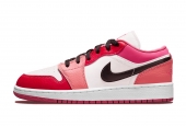 AIR JORDAN 1 LOW GS WHITE PINKSICLE [553560-162]