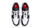 AIR JORDAN 1 LOW SE WHITE FIRE RED BLACK MATTE SILVER [HF3148-106] | [HF3188-106]