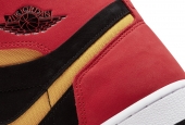 AIR JORDAN 1 ZOOM HIGH BLACK CHILE RED [ CT0978-006]