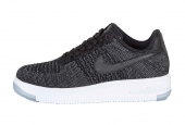 AIR FORCE 1 FLYNIT LOW BLACK [820256-001]