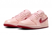 AIR JORDAN 1 LOW PATENT VALENTINE'S DAY [HF3174-600]