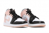 AIR JORDAN 1 MID ARCTIC ORANGE BLACK TOE [554724-133]