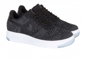 AIR FORCE 1 FLYNIT LOW BLACK [820256-001]