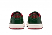 AIR JORDAN 1 RETRO LOW OG GORGE GREEN VARSITY RED [CZ0775-036]