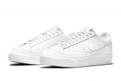 BLAZER LOW PLATFORM TRIPLE WHITE [DJ0292-100]