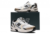 NEW BALANCE 530 WHITE LIGHT GOLD METALIC [MR530TC]