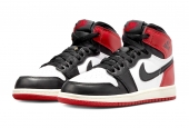 AIR JORDAN 1 HIGH RETRO OG BLACK TOE REIMAGINED GS [FD1437-106]