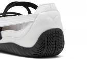 PUMA SPEEDCAT BALLET LEATHER WHITE BLACK [403587-01]