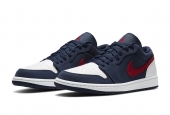 AIR JORDAN 1 LOW GS USA NAVY [CV9844-400]