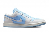 AIR JORDAN 1 LOW REVERSE ICE BLUE W [DV1299-104]