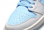 AIR JORDAN 1 LOW REVERSE ICE BLUE W [DV1299-104]