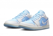 AIR JORDAN 1 LOW REVERSE ICE BLUE W [DV1299-104]