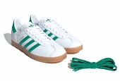 GAZELLE WHITE BOLD GREEN GUM [IH2216]