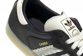 SAMBA RUFFLE STRIPES PACK BLACK OFF WHITE W [JR8831]