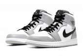 AIR JORDAN 1 MID LIGHT SMOKE GREY [554724-092]