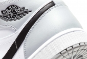 AIR JORDAN 1 MID LIGHT SMOKE GREY [554724-092]
