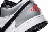 AIR JORDAN 1 LOW SE WHITE FIRE RED BLACK MATTE SILVER [HF3148-106] | [HF3188-106]