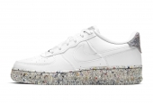 AIR FORCE 1 RECYCLED WOOL PACK – WHITE (GS) [DB2813-100]