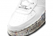 AIR FORCE 1 RECYCLED WOOL PACK – WHITE (GS) [DB2813-100]