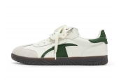 CHAMPION ESSENTIALS CHAMP T-TRAINER WHITE/GREEN  [U4CFCTM14N1]