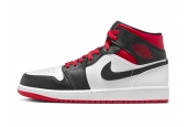 AIR JORDAN 1 MID GYM RED BLACK TOE [DQ8426-106]
